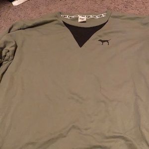 Large PINK green sweater